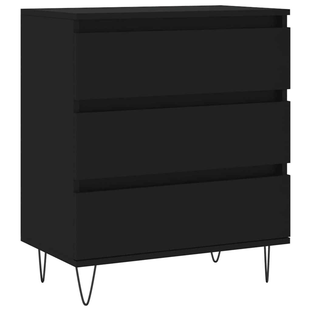 Aparador - Mueble de almacenamiento 60 Negro