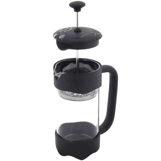 Cafeteira prensa francesa Any Morning 350ml inox e vidro borossilicato