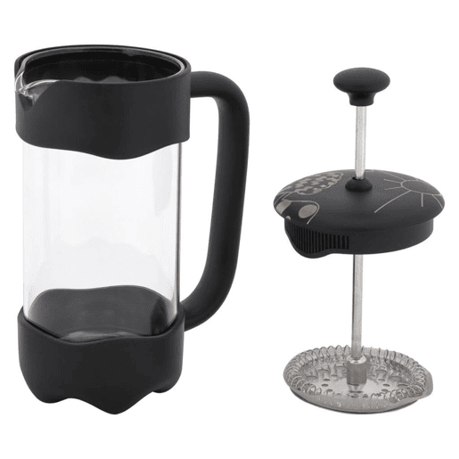 Cafeteira prensa francesa Any Morning 350ml inox e vidro borossilicato