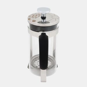 Cafeteira de Êmbolo Any Morning Espresso Preto Prateado 600 ml