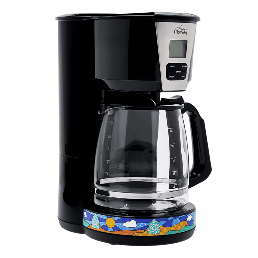 Any Morning Cafeteira Gotejamento 1.8L 15 Chávenas 1000W LCD Preto