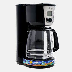 Any Morning Cafeteira Gotejamento 1.8L 15 Chávenas 1000W LCD Preto