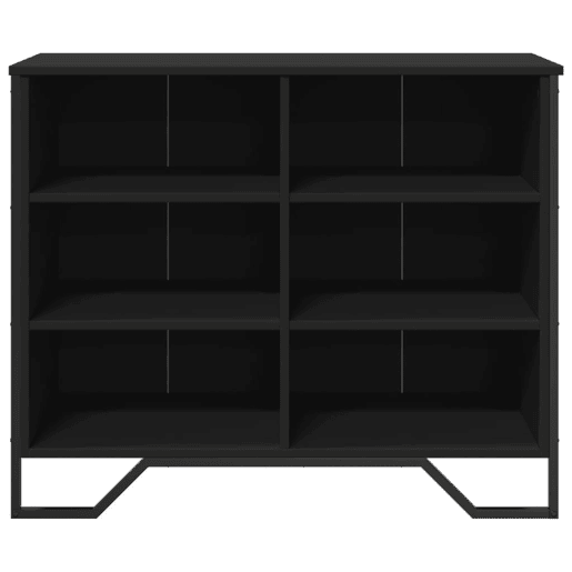 Aparador - Bufete - Móvei de apoio 91x35,5x74,5 cm derivados de madeira preto pt4509