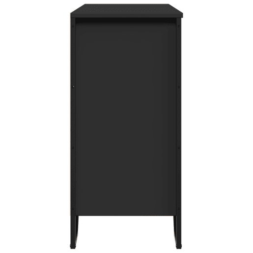 Aparador - Bufete - Móvei de apoio 91x35,5x74,5 cm derivados de madeira preto pt4509