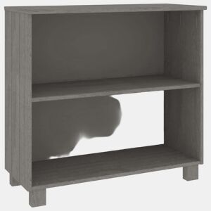 Aparador - Bufete - Móvei de apoio HAMAR 85x35x80 cm pinho maciço cinza-claro pt4114