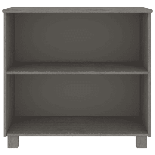 Aparador - Bufete - Móvei de apoio HAMAR 85x35x80 cm pinho maciço cinza-claro pt4114