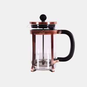 Any Morning Cafeteira prensa francesa 600 ml inox vidro 3 chávenas