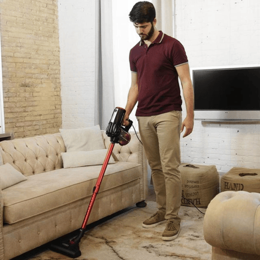 Aspirador de pó vertical com fio 2 em 1 Cecotec ThunderBrush. 600 W, pode ser usado como aspirador de mão ou de coluna