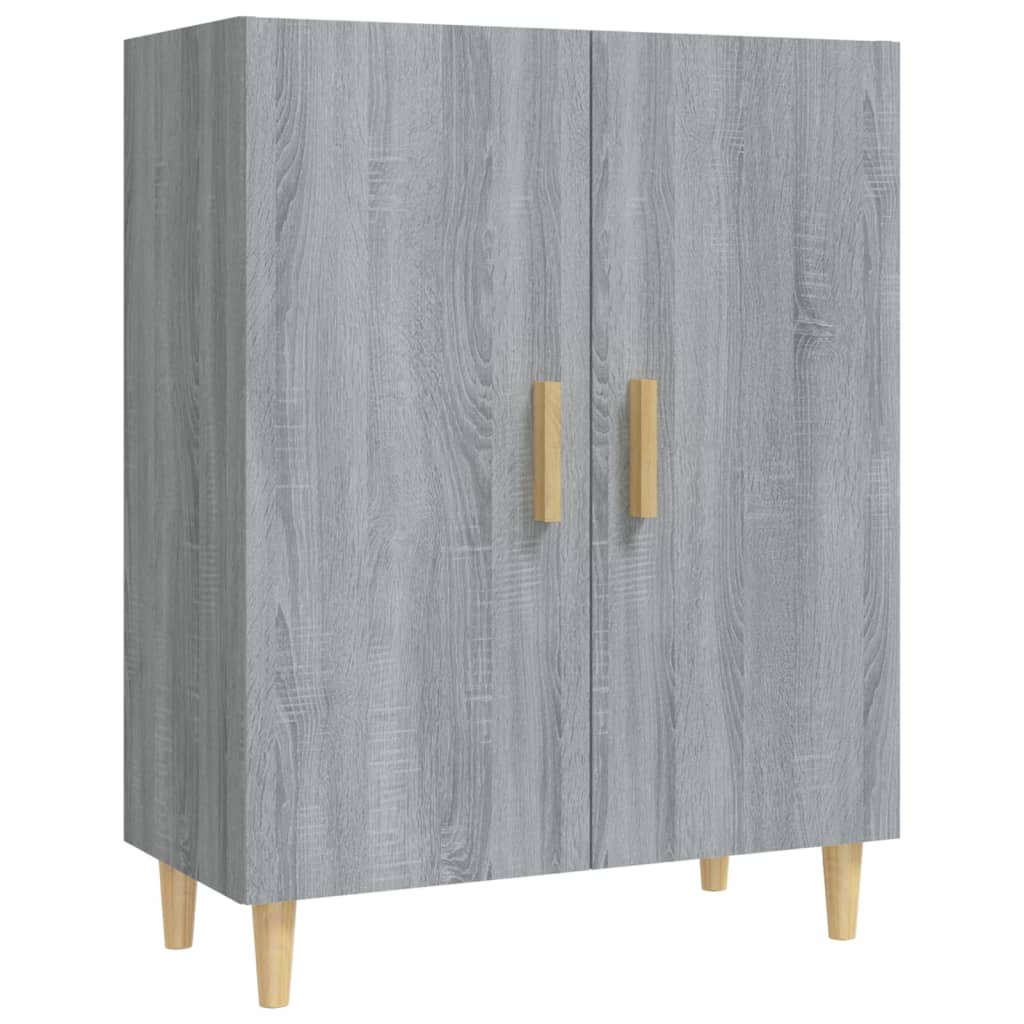 Aparador - Mueble de almacenamiento 70 Roble/ Gris