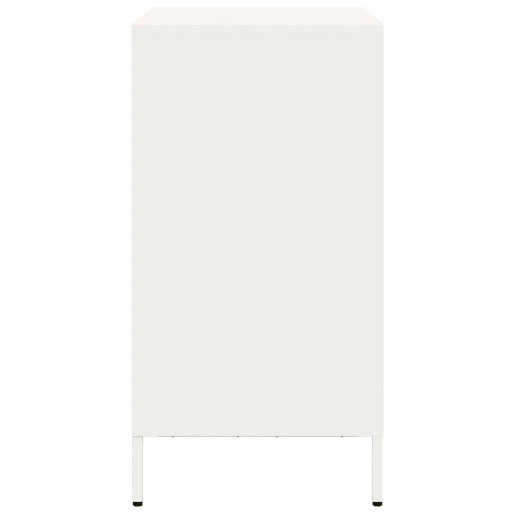 Aparador - Bufete - Móvei de apoio 68x39x73,5 cm aço laminado a frio branco pt2284