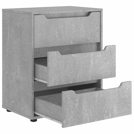 Aparador - Bufete - Móvei de apoio VISNES 60x40x73 cm concreto cinzento pt4066