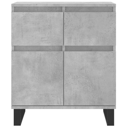 Aparador - Bufete - Móvei de apoio 60x35x70 cm derivados de madeira cinzento cimento pt2807 Aparador - Bufete - Móvei de apoio 60x35x70 cm derivados de madeira cinzento cimento pt2807