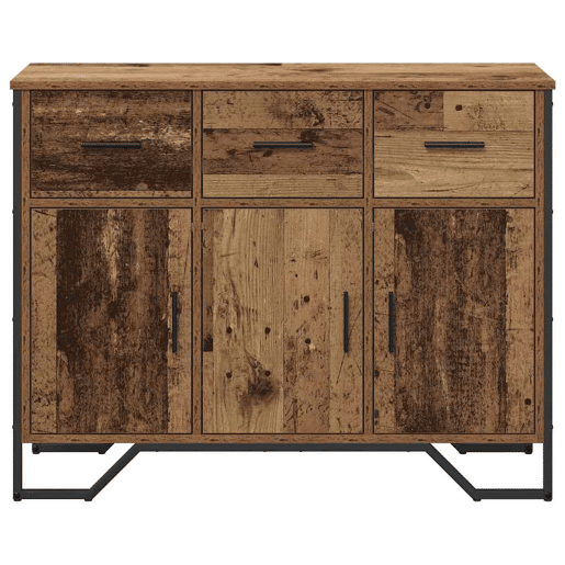 Bufete - Móvei de apoio com gaveta Madeira antiga 97 x 32,5 x 74,5 cm pt1765