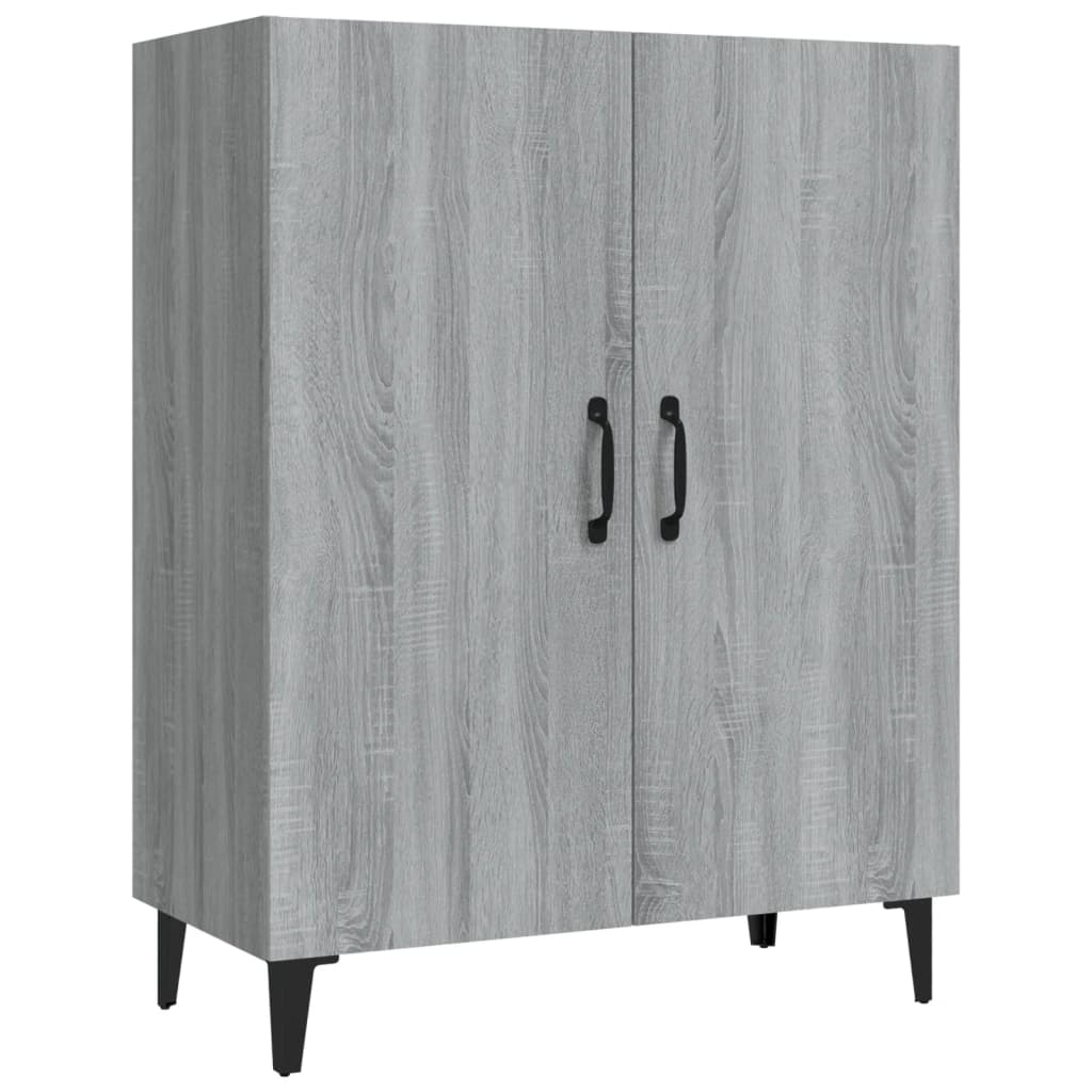 Aparador - Mueble de almacenamiento 70 Roble/ Gris