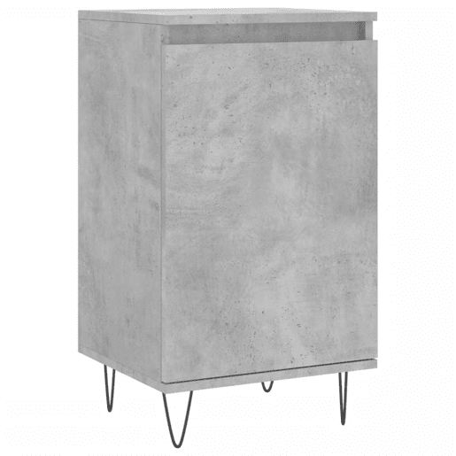 Aparadores - Bufetes - Móveis de apoio 2 pcs 40x35x70 cm derivados de madeira cinza cimento pt5180