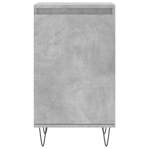 Aparadores - Bufetes - Móveis de apoio 2 pcs 40x35x70 cm derivados de madeira cinza cimento pt5180