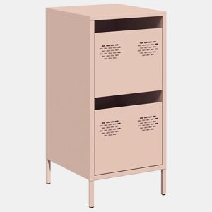 Aparador - Bufete - Móvei de apoio 35x39x73,5 cm aço laminado a frio rosa pt2312