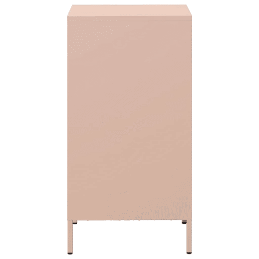 Aparador - Bufete - Móvei de apoio 35x39x73,5 cm aço laminado a frio rosa pt2312
