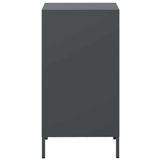Aparador - Bufete - Móvei de apoio 35x39x73,5 cm aço laminado a frio antracite pt2266