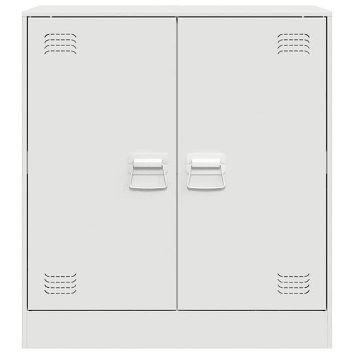 Aparador - Bufete - Móvei de apoio 67x39x73 cm aço branco pt2215
