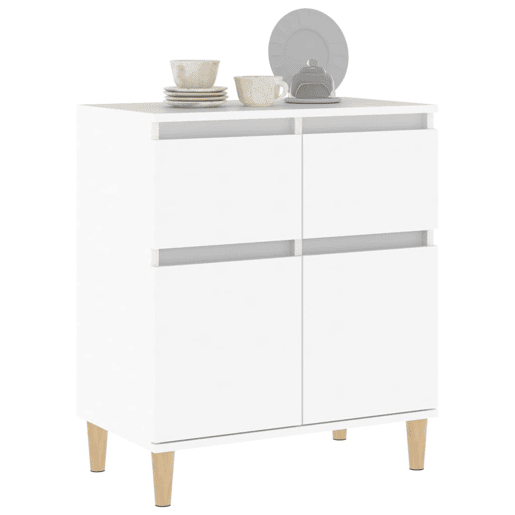 Aparador - Bufete - Móvei de apoio 60x35x70 cm derivados de madeira branco pt2478