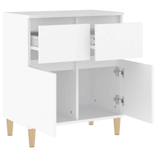 Aparador - Bufete - Móvei de apoio 60x35x70 cm derivados de madeira branco pt2478