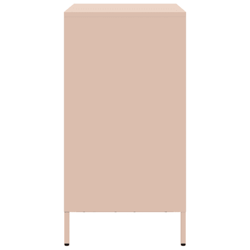 Aparador - Bufete - Móvei de apoio 68x39x73,5 cm aço laminado a frio rosa pt2314