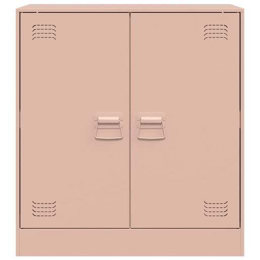 Aparador - Bufete - Móvei de apoio 67x39x73 cm aço rosa pt2369