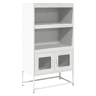 Aparador - Bufete - Móvei de apoio alto 68x39x123 cm aço branco pt2229