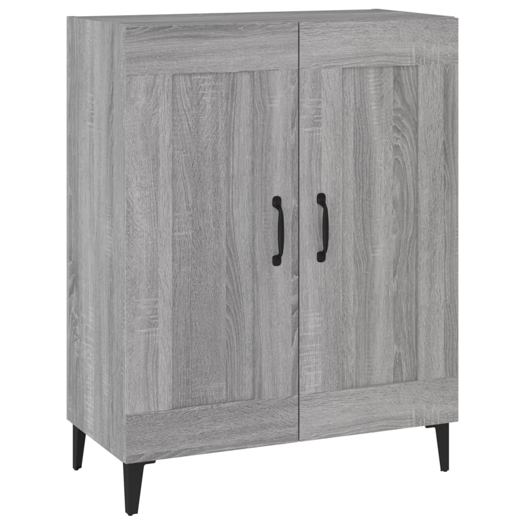 Aparador - Mueble de almacenamiento 69 Roble/ Gris