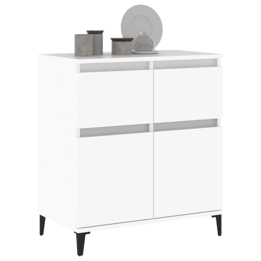 Aparador - Bufete - Móvei de apoio 60x35x70 cm derivados de madeira branco pt2479