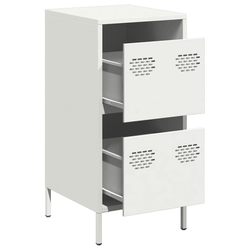 Aparador - Bufete - Móvei de apoio 35x39x73,5 cm aço laminado a frio branco pt2280