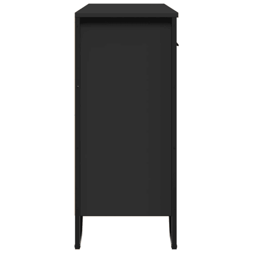 Aparador - Bufete - Móvei de apoio 97x32,5x74,5 cm derivados de madeira preto pt4510
