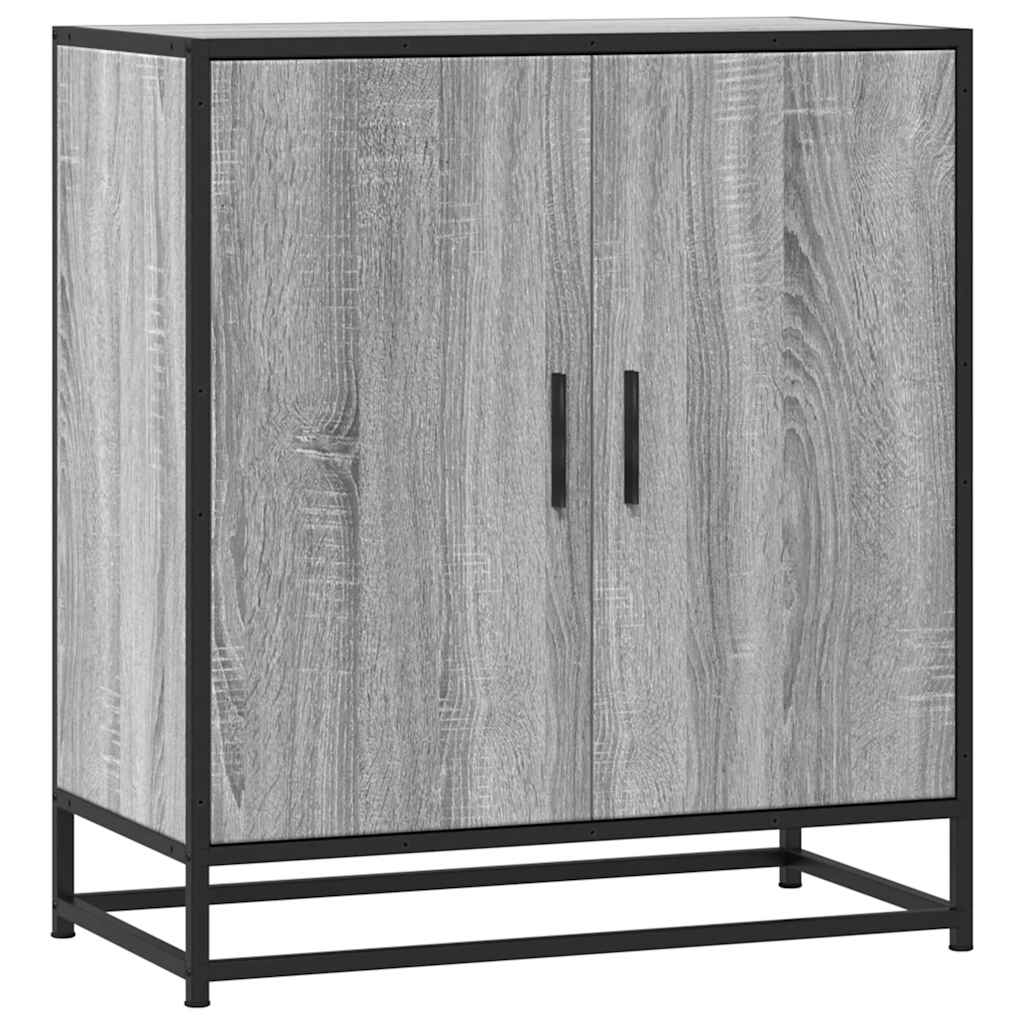 Aparador - Mueble de almacenamiento 68 Roble/ Gris
