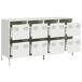 Aparador - Mueble de almacenamiento 135 Aparador - Mueble de almacenamiento 135 Blanco