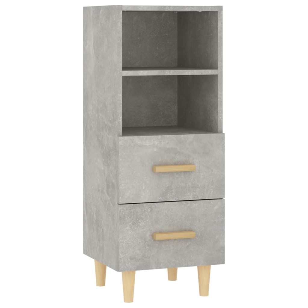 Aparador - Mueble de almacenamiento 34 Gris