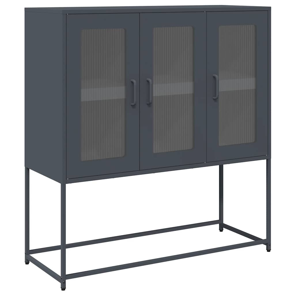 Aparador - Mueble de almacenamiento 100 Antracita