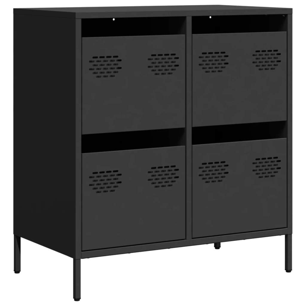Aparador - Mueble de almacenamiento 68 Negro