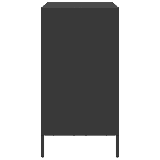 Aparador - Bufete - Móvei de apoio 68x39x73,5 cm aço laminado a frio preto pt2300
