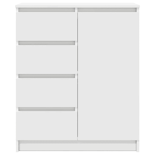Aparador - Bufete - Móvei de apoio com gavetas 71x35x84 cm derivados de madeira branco pt1810