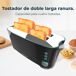 Tostador Cecotec Toast&Taste Etra Double B 1350W 7 potencias Tostador Cecotec Toast&Taste Etra Double B 1350W 7 potencias Negro