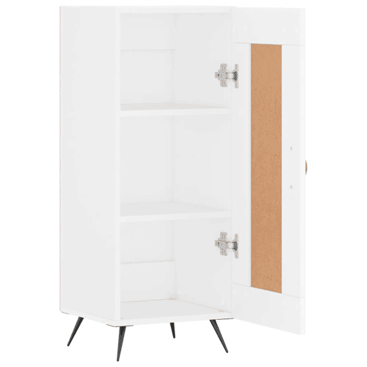 Aparador - Bufete - Móvei de apoio 34,5x34x90 cm derivados de madeira branco pt4381 Aparador - Bufete - Móvei de apoio 34,5x34x90 cm derivados de madeira branco pt4381