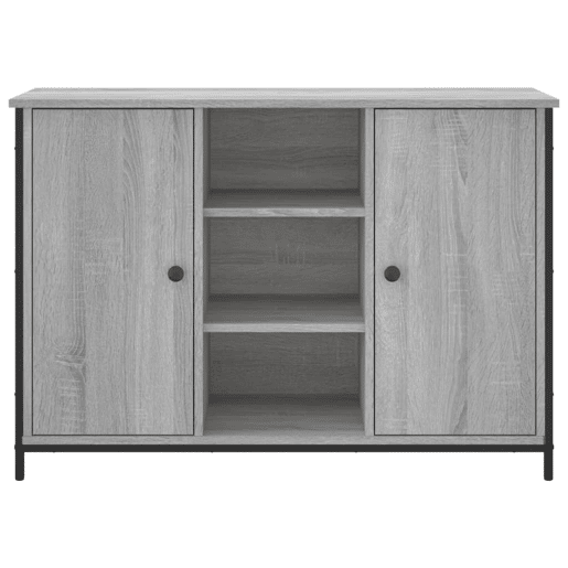 Aparador - Bufete - Móvei de apoio 100x35x70 cm derivados de madeira cinzento sonoma pt3378