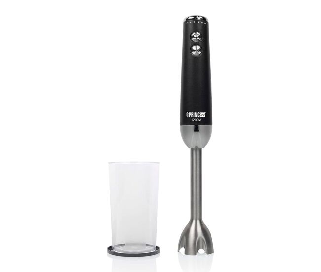 Batidora de mano princess 221229 1200w con vaso medidor inox