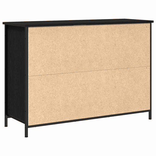 Bufete - Móvei de apoio Carvalho Preto 100 x 35 x 70 cm pt4940