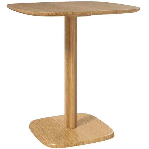 HOMCOM Mesa de Refeição de Madeira Mesa de Cozinha Quadrada para 4 Pessoas Base Quadrada para Espaços Pequenos Sala 70x70x75 cm Madeira HOMCOM Mesa de Refeição de Madeira Mesa de Cozinha Quadrada para 4 Pessoas Base Quadrada para Espaços Pequenos Sala 70x70x75 cm Madeira