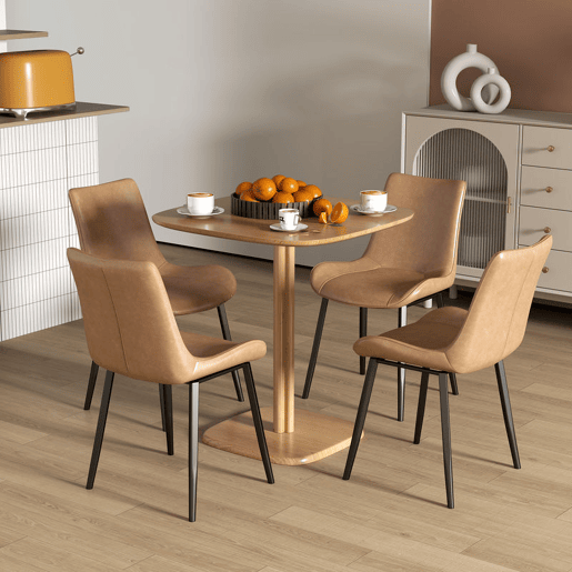 HOMCOM Mesa de Refeição de Madeira Mesa de Cozinha Quadrada para 4 Pessoas Base Quadrada para Espaços Pequenos Sala 70x70x75 cm Madeira HOMCOM Mesa de Refeição de Madeira Mesa de Cozinha Quadrada para 4 Pessoas Base Quadrada para Espaços Pequenos Sala 70x70x75 cm Madeira
