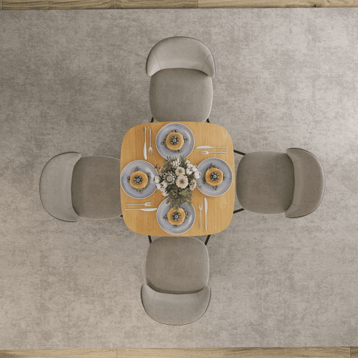 HOMCOM Mesa de Refeição de Madeira Mesa de Cozinha Quadrada para 4 Pessoas Base Quadrada para Espaços Pequenos Sala 70x70x75 cm Madeira HOMCOM Mesa de Refeição de Madeira Mesa de Cozinha Quadrada para 4 Pessoas Base Quadrada para Espaços Pequenos Sala 70x70x75 cm Madeira