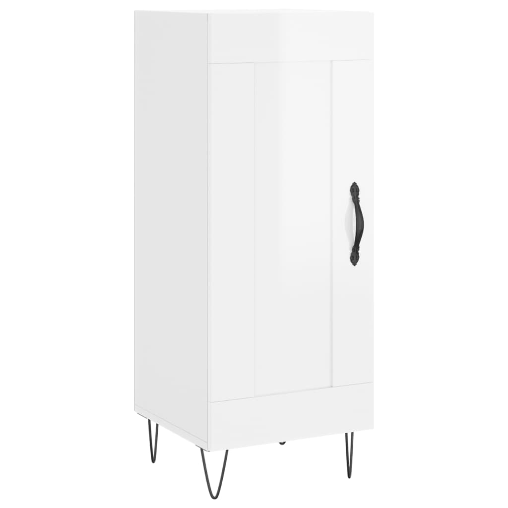 Aparador - Mueble de almacenamiento 34 Blanco Brillo