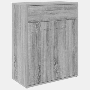 Aparador - Bufete - Móvei de apoio 60x30x75 cm derivados de madeira cinzento sonoma pt2878